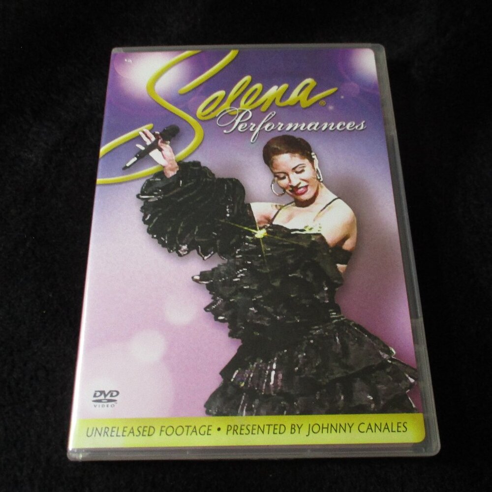 Selena Performances DVD Unreleased Footage Johnny Canales